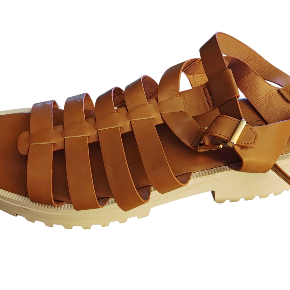 Brown Strappy Sandals